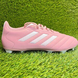 Adidas Goletto VIII FG Mens Size 9 Pink White Running Leather Soccer Cleats